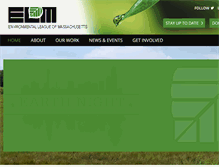 Tablet Screenshot of environmentalleague.org